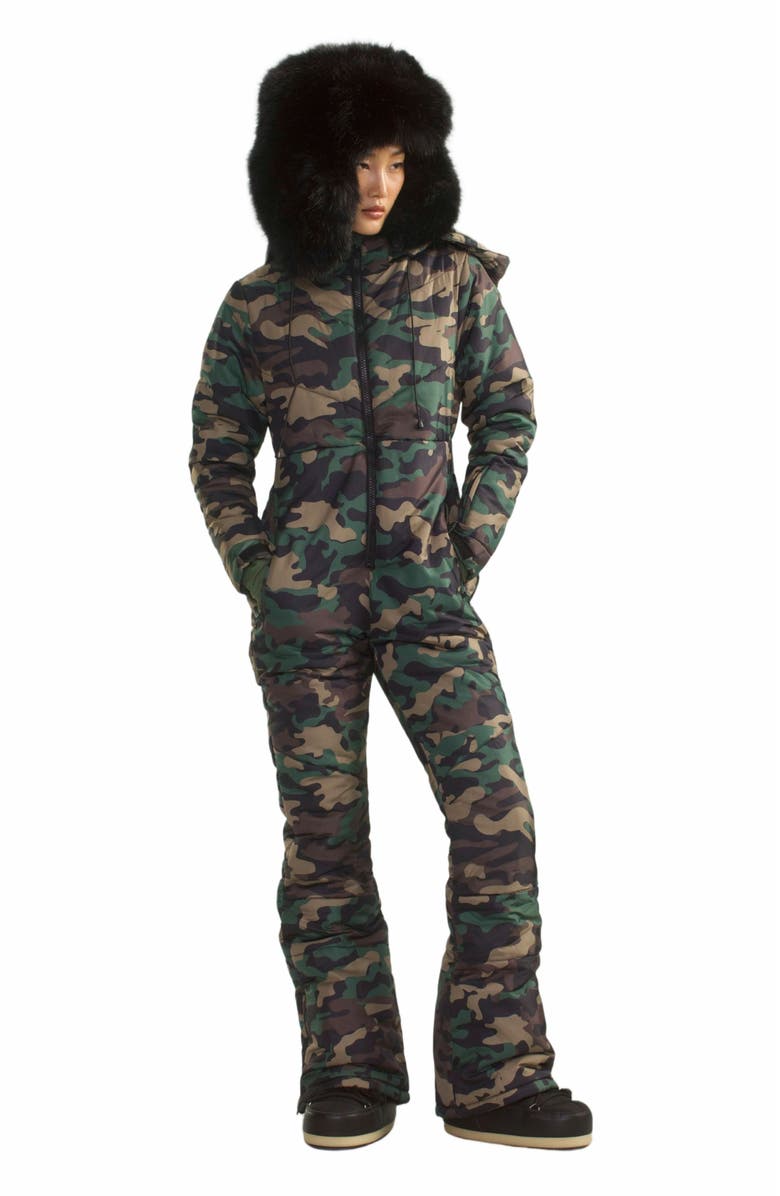 Cynthia Rowley Undercover Ski Suit, Main, color, 