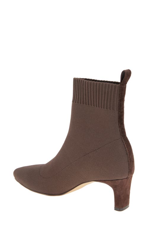 Andre Assous André Assous Winter Knit Bootie In Cocoa Powder