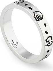 Gucci Ghost Silver Ring