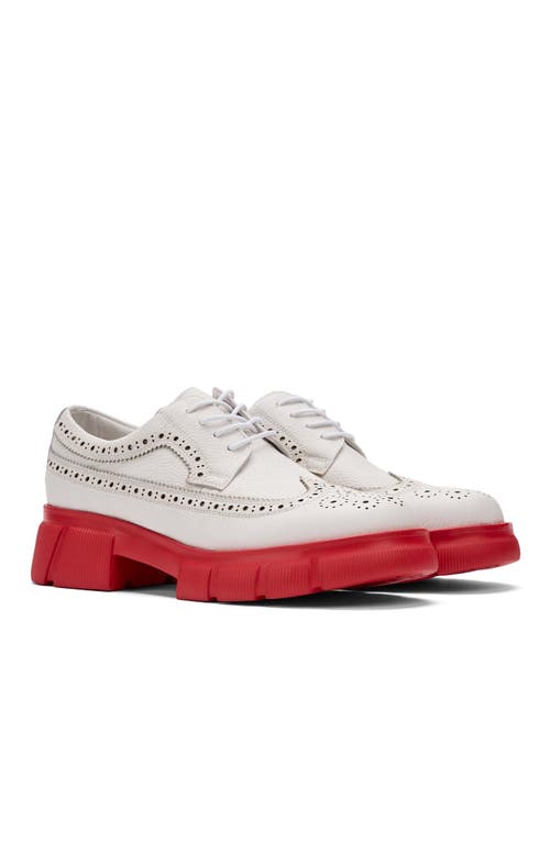 Marc Nolan Ms. Alexander Leather Lug Wingtip Derby