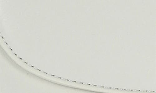 Mms Design Studio Buckle Flap Shoulder Bag In Bone