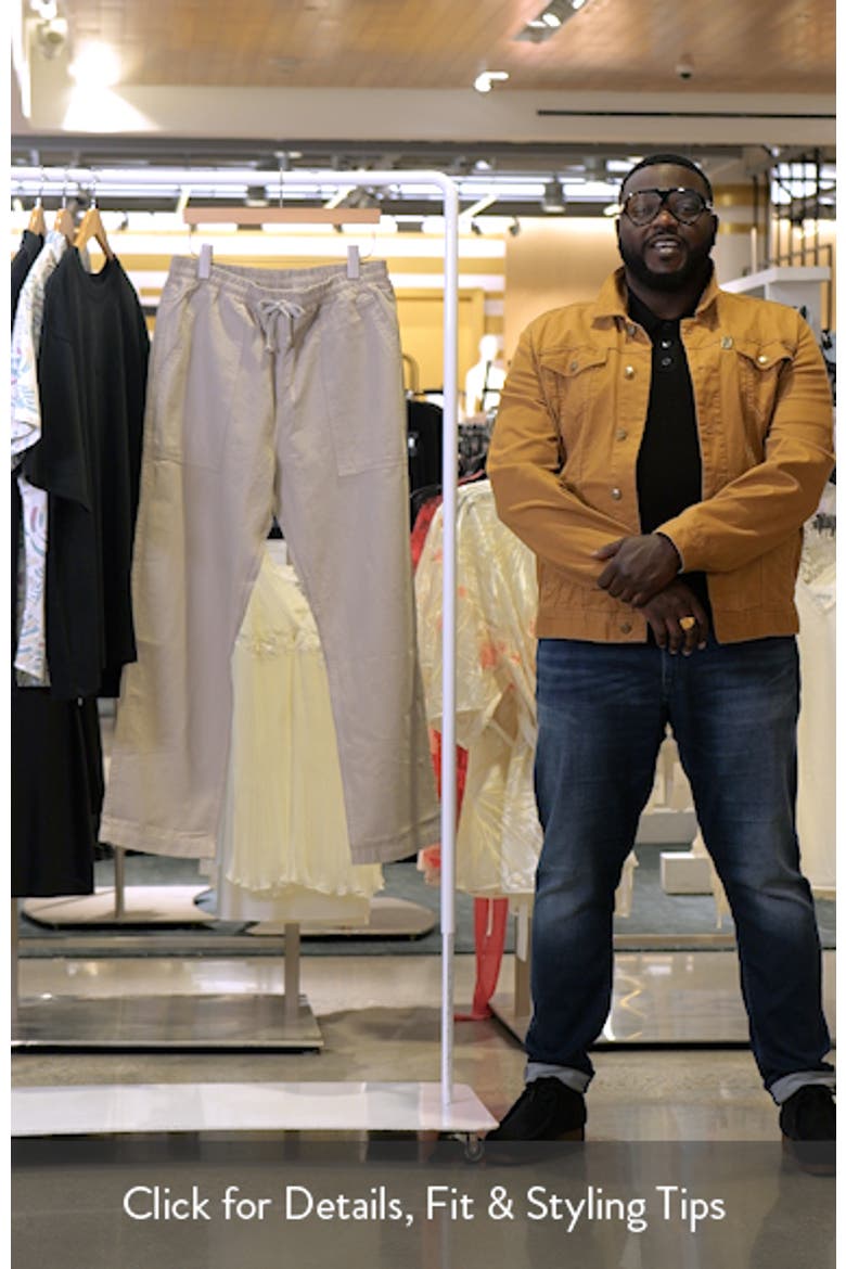 Organic Cotton Canvas Drawstring Chef Pants video