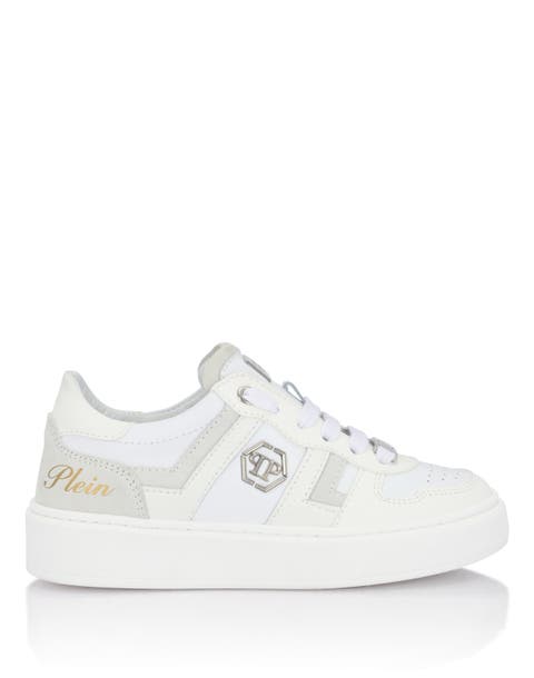 Mix Materials Low-Top Sneakers Boy