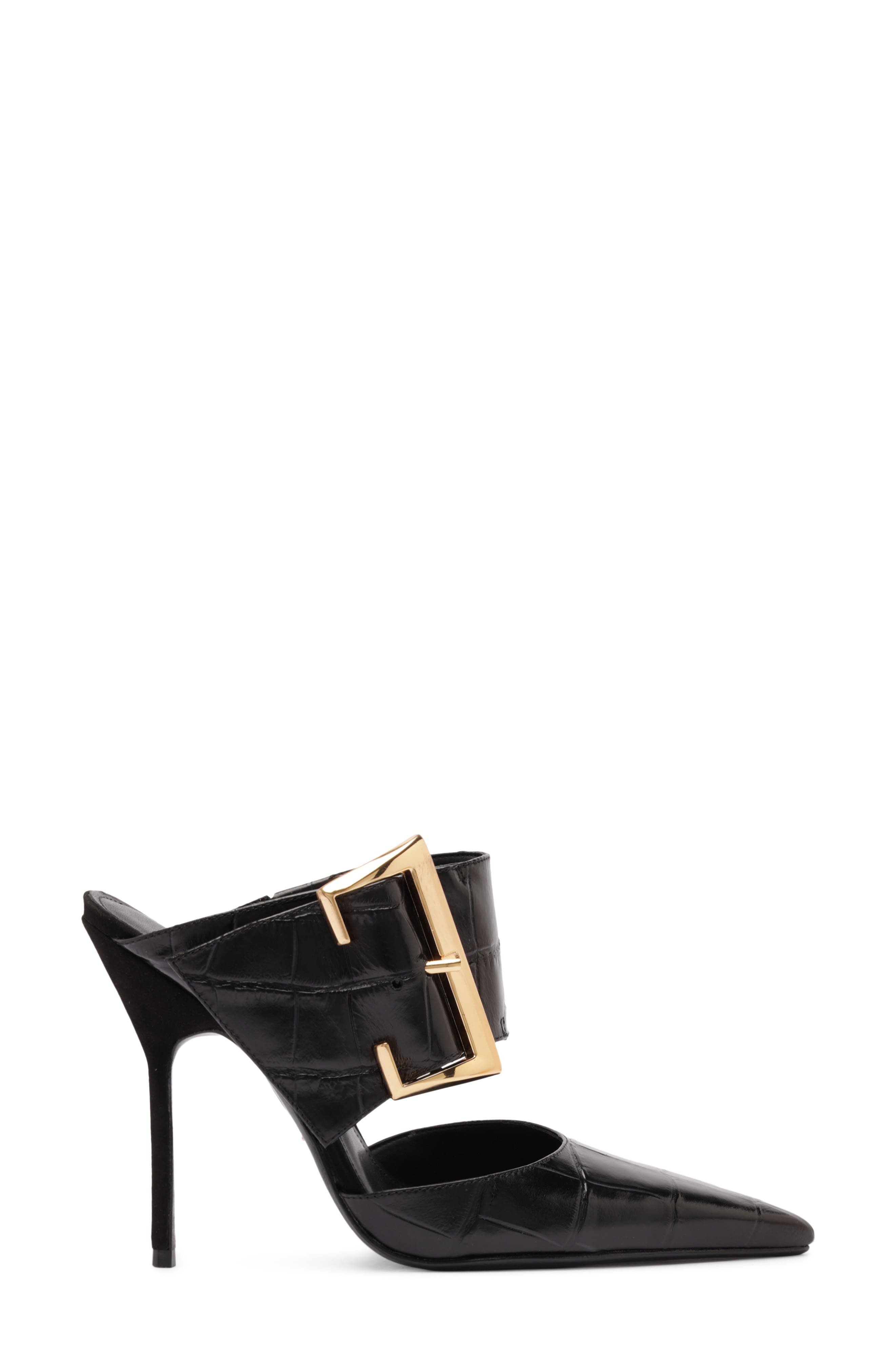 Schutz Beatrix Mule, Alternate, color, Black