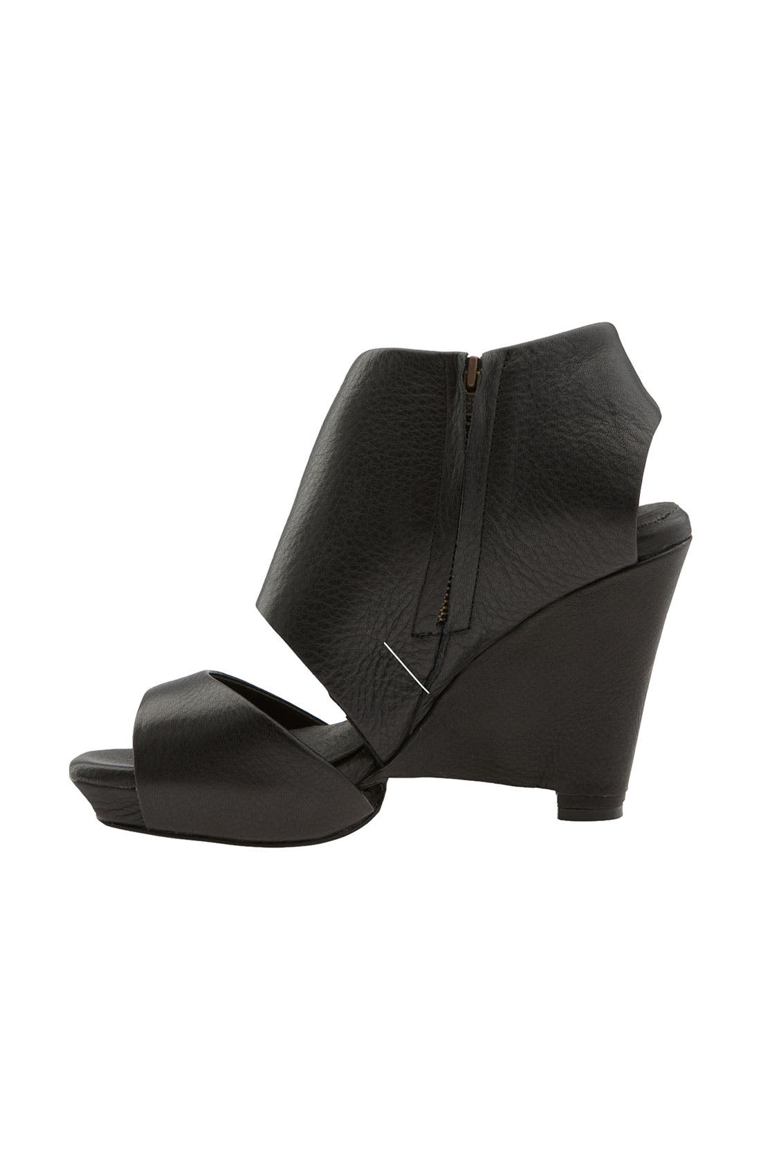 Faryl Robin 'Madison' Sandal, Alternate, color, BLACK