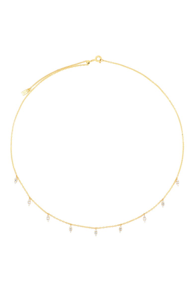 Diamond Mia Necklace, Alternate, color, 14K YELLOW GOLD