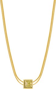 Karma and Luck Motivate & Inspire - Peridot Evil Eye August Birthstone Necklace