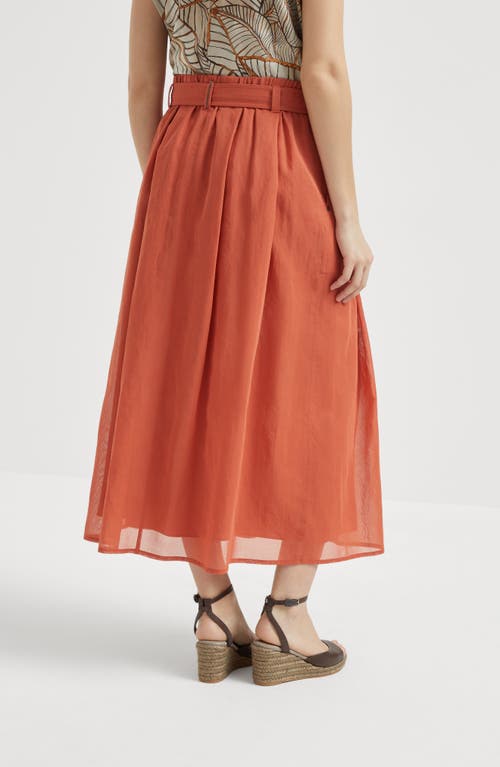 Brunello Cucinelli Full Skirt With Monili