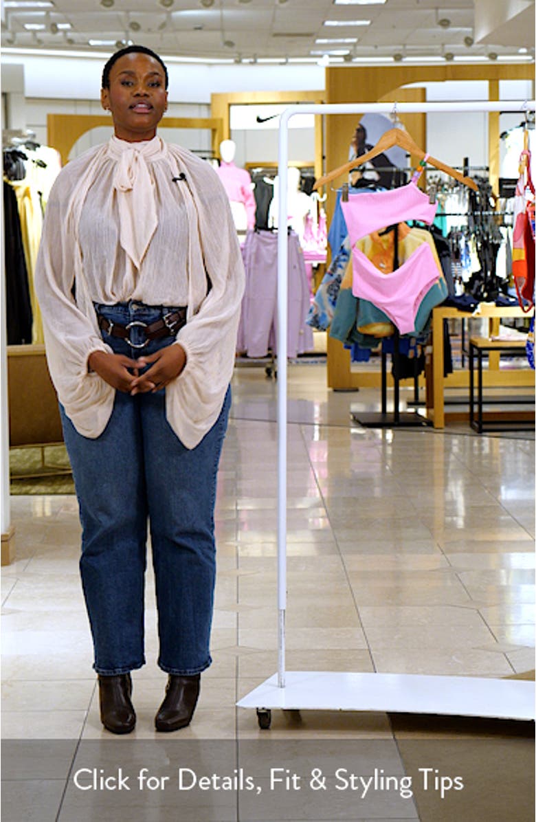 Kids' Little Brynn One-Shoulder One-Piece Swimsuit, sales video thumbnail