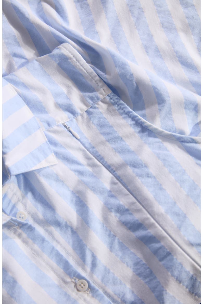 Agathe Maternity and Nursing Shirt Dress, Alternate, color, LIGHT BLUE