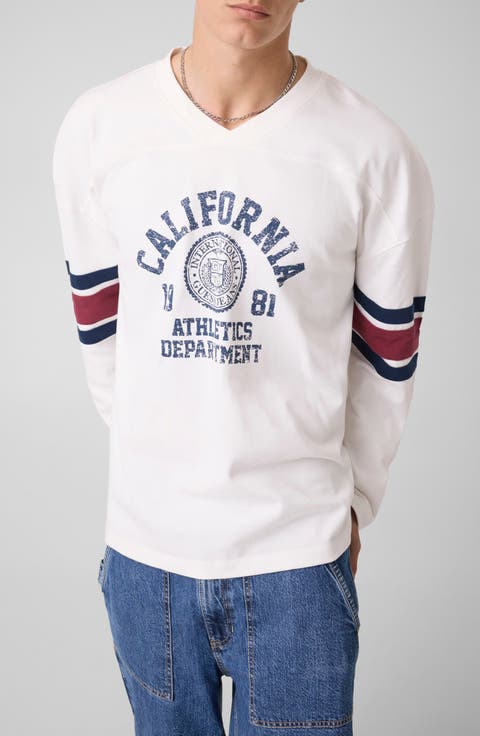 Graphic Long Sleeve Hockey Jersey