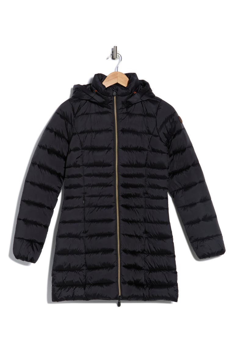 Reese Puffer Coat, Alternate, color, BLACK