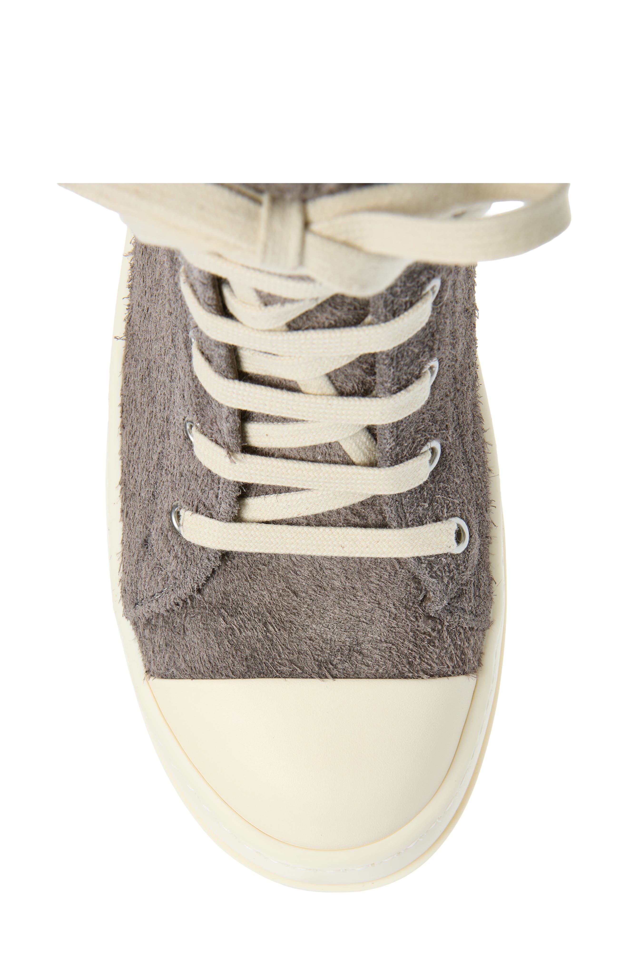 Leather High Top Sneaker, Alternate, color, DARK DUST/ MILK/ MILK