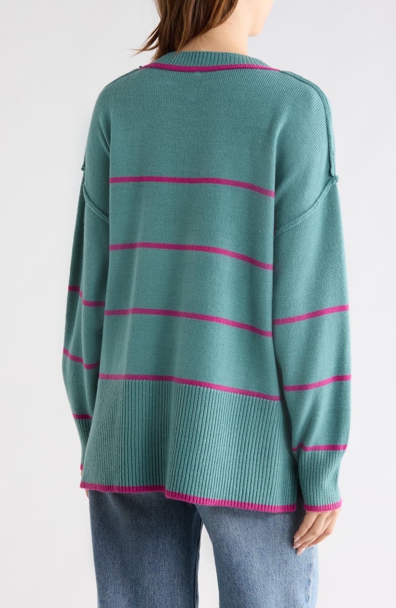 WISHLIST Stripe Sweater, Alternate, color, 