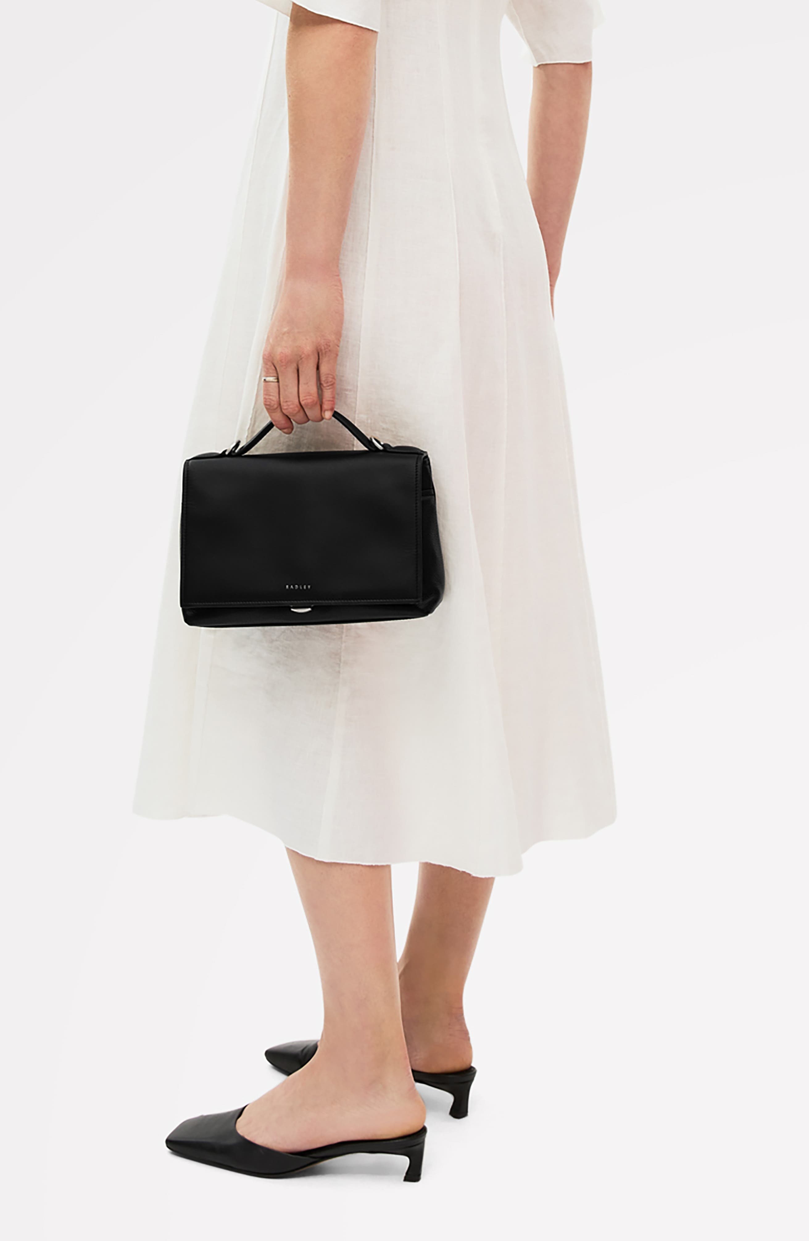 Radley Holmes Avenue Medium Crossbody Bag, Alternate, color, Black