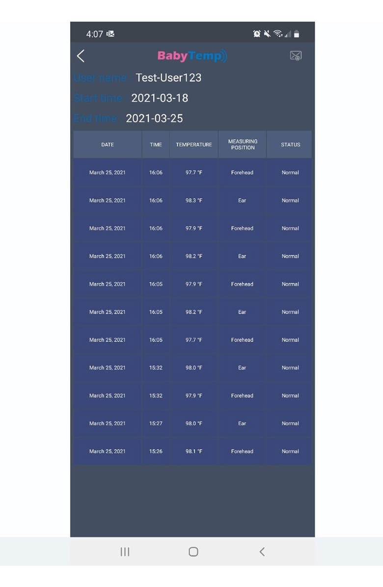 DAGAMMA Baby Temperature DuoSmart Thermometer, Alternate, color, 