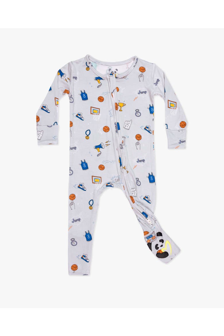 Baby All Star Basketball Convertible Footie, Main, color, All Star Basketball