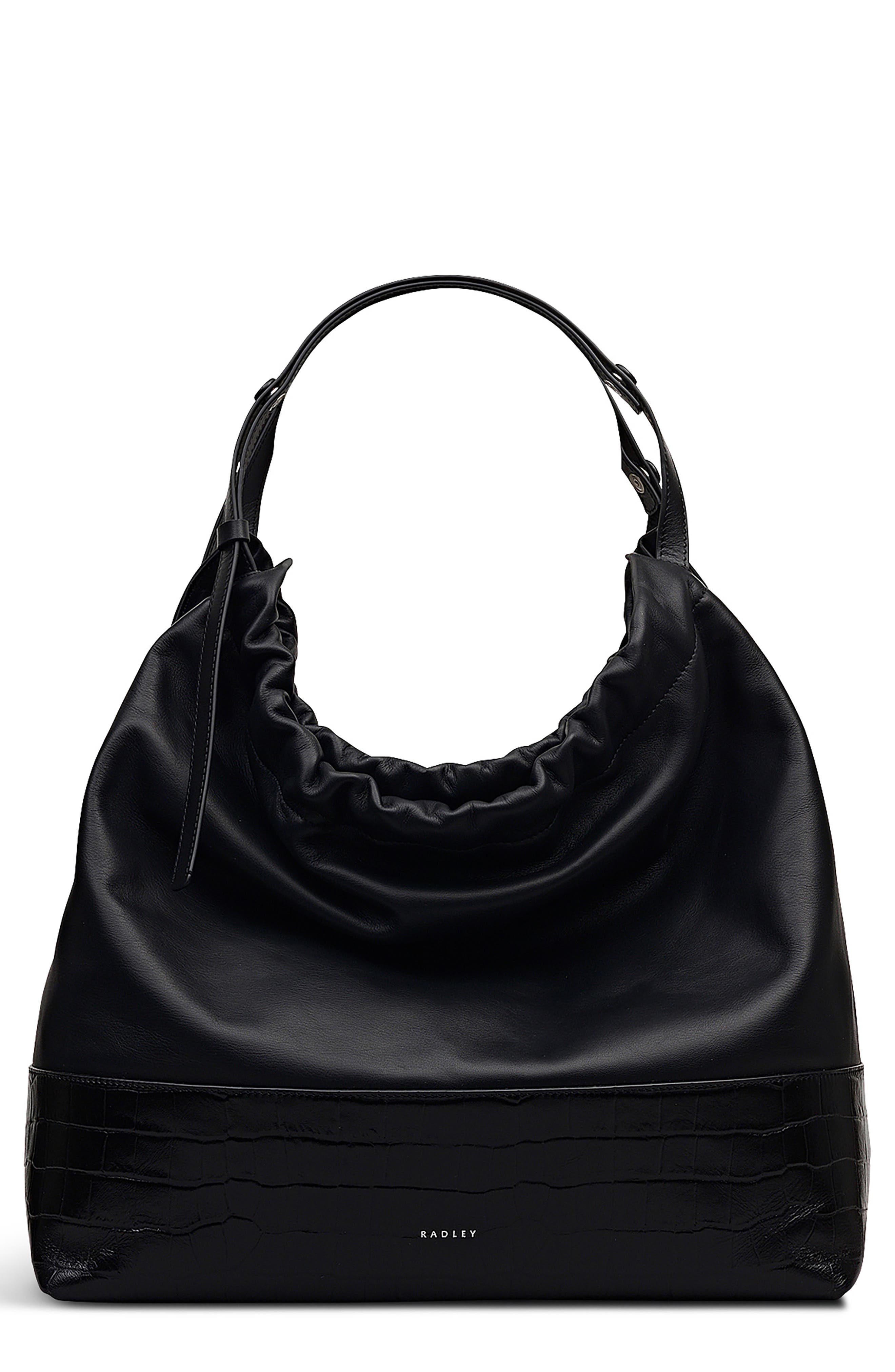 Radley Large The Portobello Ruched Shoulder Bag, Main, color, 