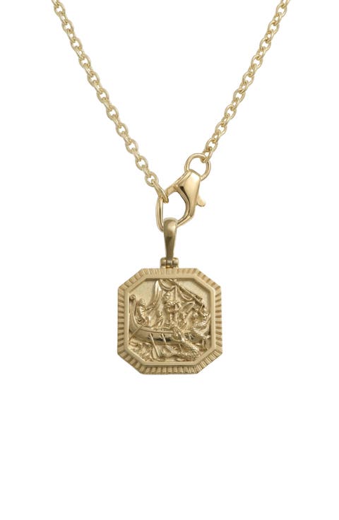 Odysseus Coin Pendant Necklace