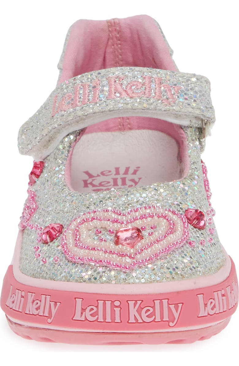 Lelli Kelly Beaded Glitter Mary Jane Sneaker, Alternate, color,