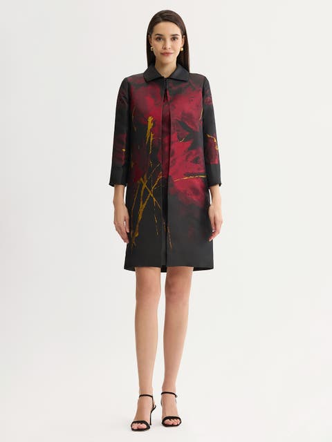 Heritage Lurex Woven Jacquard Topper
