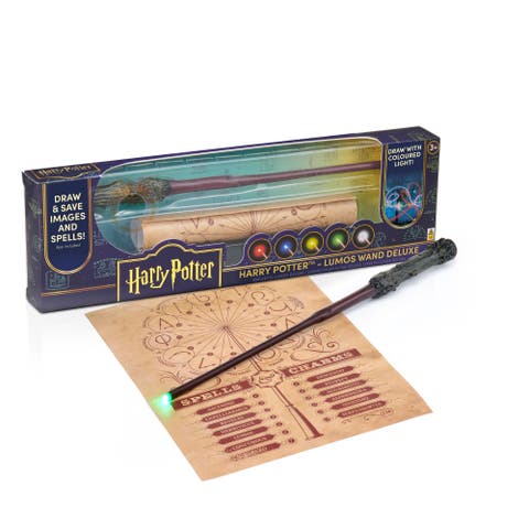 Deluxe Lumos Wand 14" Harry Potter Replica, Led Tip