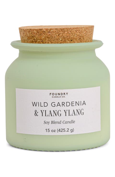 15-Ounce Jar Fragrance Candle with Cork Lid