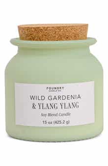 Foundry Candle Co. 15-Ounce Jar Fragrance Candle with Cork Lid