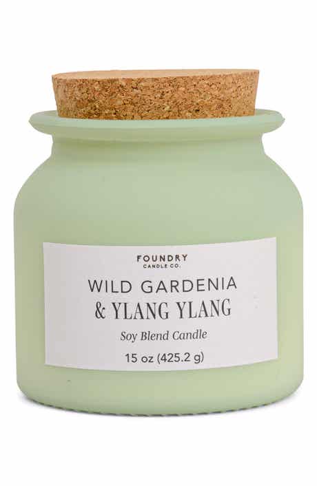 Foundry Candle Co. 15-Ounce Jar Fragrance Candle with Cork Lid