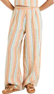 Vitamin A® The Getaway Linen Cover-Up Pants