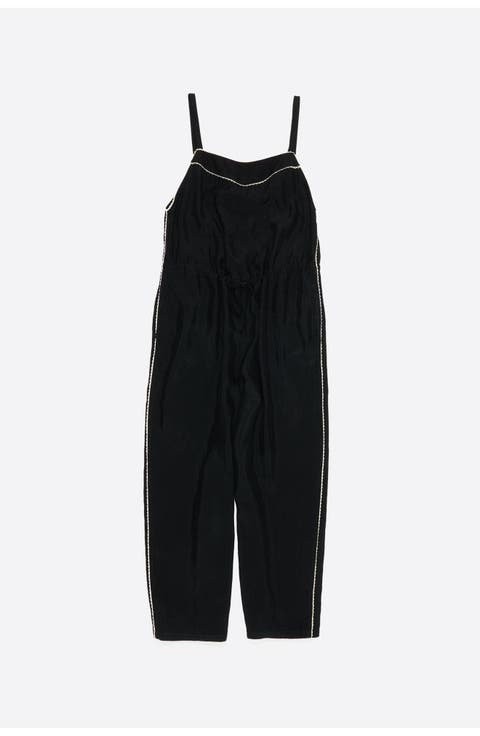 Fluid Jumpsuit With Adjustable Waist