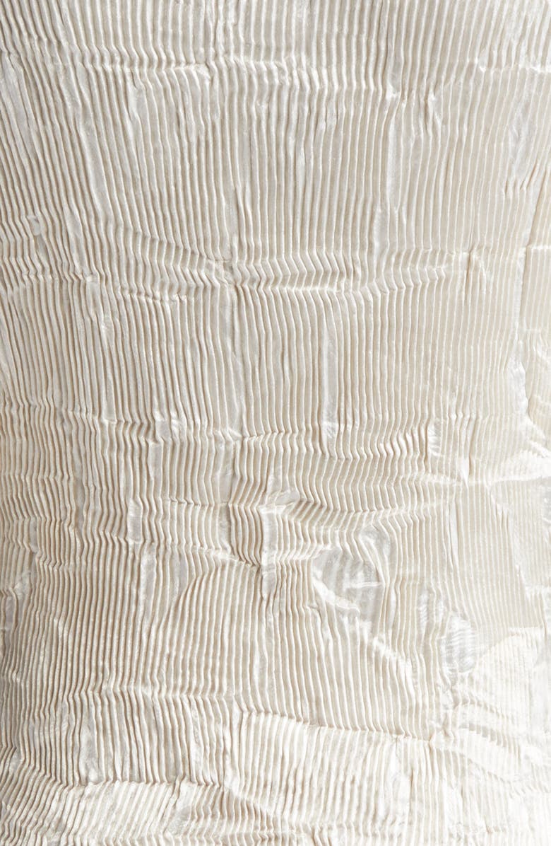 FFORME Dahlia Crinkled Pleated Top, Alternate, color, Cream