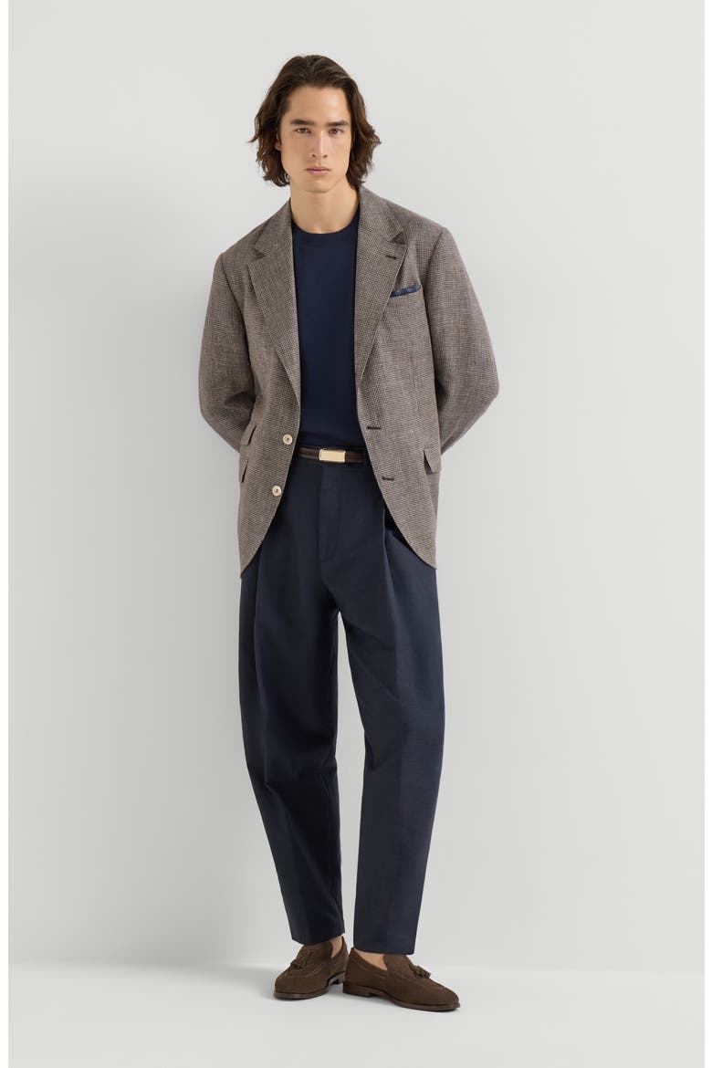 Cotton sweater, Alternate, color, Navy Blue