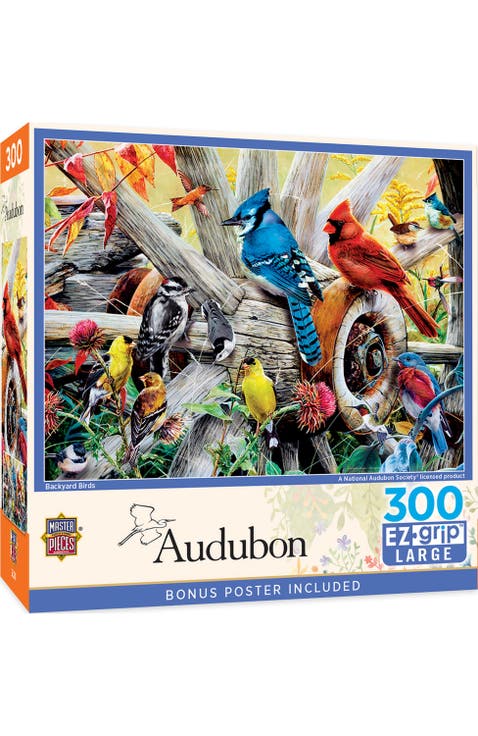 Backyard Birds 300 Piece Jigsaw Puzzle