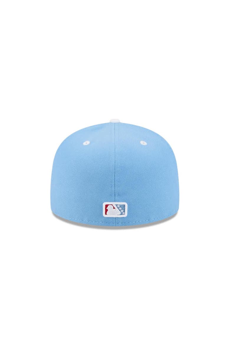 New Era Men's New Era Light Blue Louisville Bats Theme Nights 59FIFTY Fitted Hat, Alternate, color, Light Blue