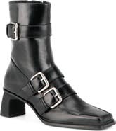 Vagabond Shoemakers Elvina Buckle Leather Boot