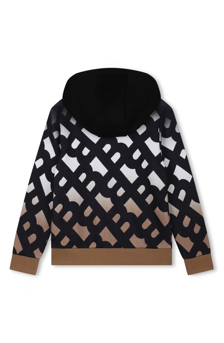 BOSS Kidswear Kids' Monogram Hoodie, Alternate, color, 