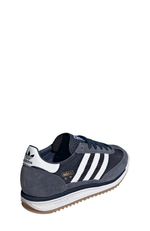 Adidas Originals Adidas Kids' Sl 72 Rs Sneaker In Indigo/white/navy