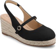 Journee Collection Asmyna Wedge Espadrille Pump