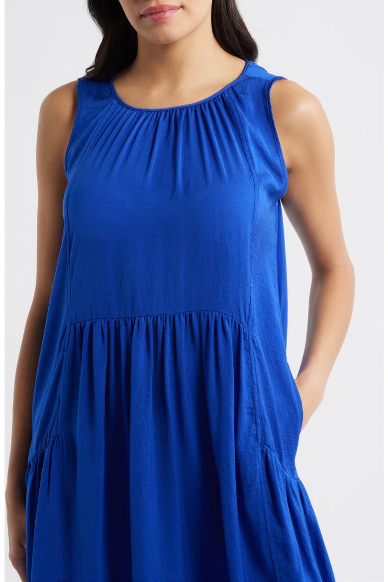 Sleeveless Maxi Dress, Alternate, color, COBALT