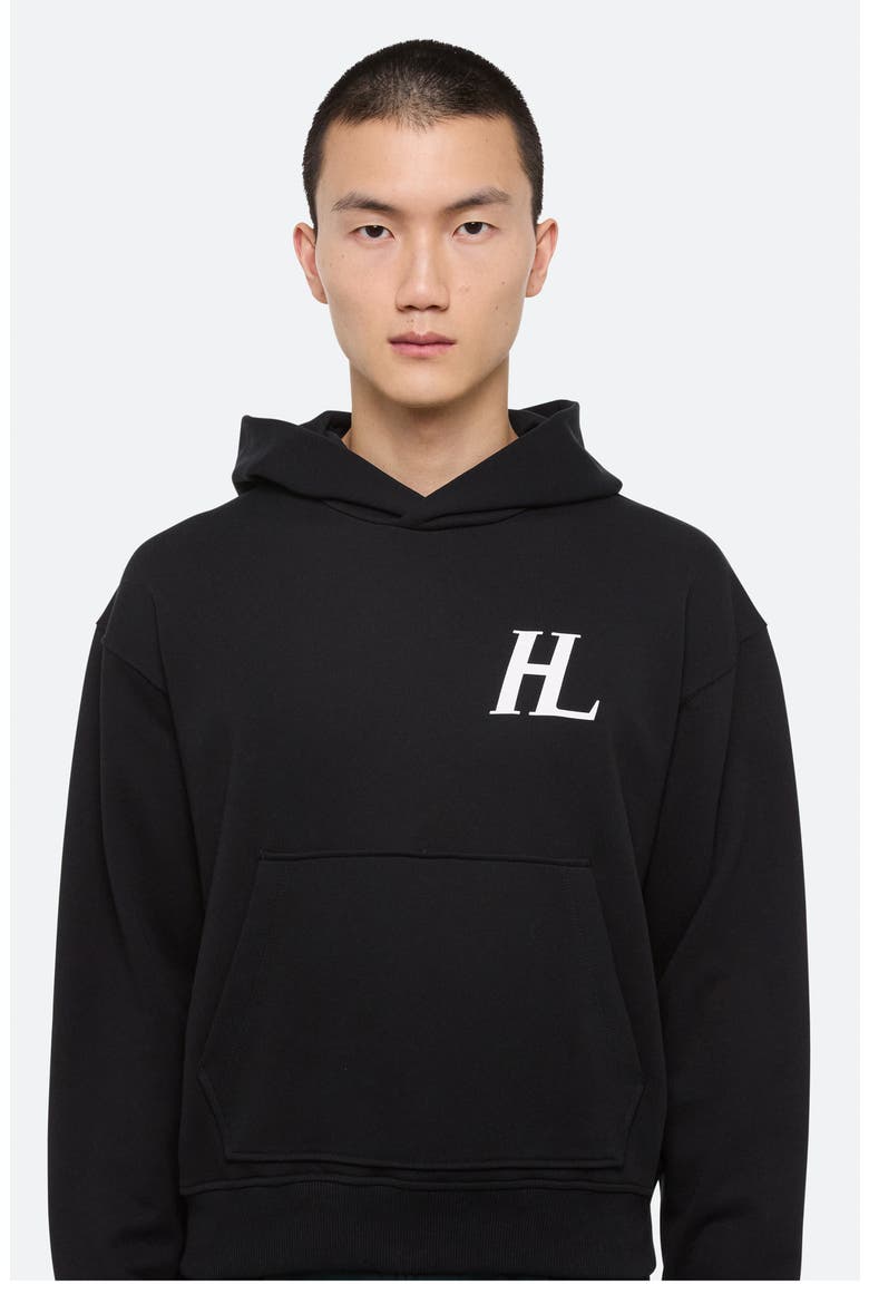 Capsule Logo Graphic Hoodie, Alternate, color, BLACK