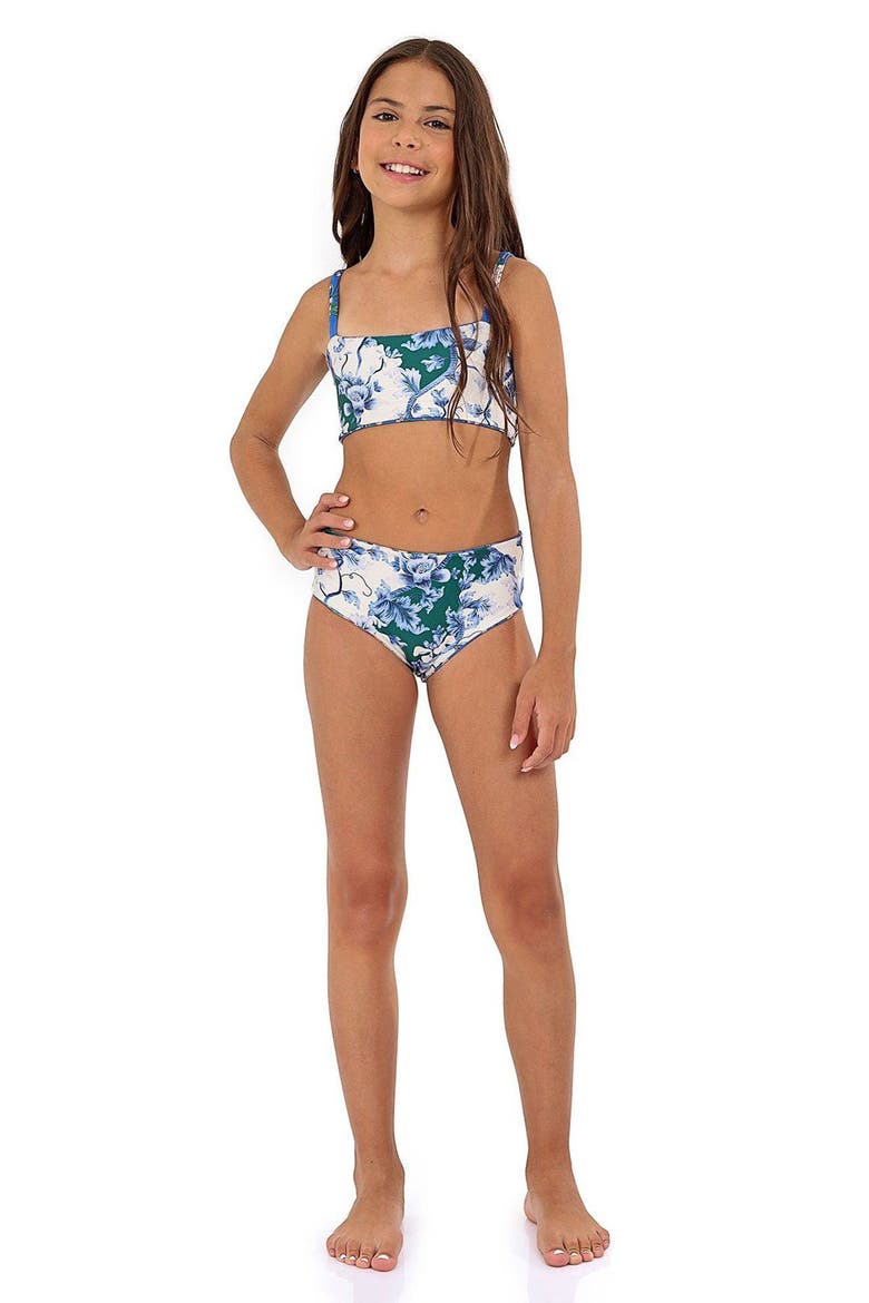 Kids' Berry Ivy Reversible Two-Piece Swimsuit, Alternate, color, BLUE MULTI