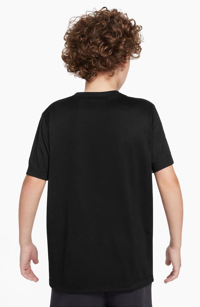 Nike Kids' Legend Dri-FIT Graphic T-Shirt, Alternate, color, Black