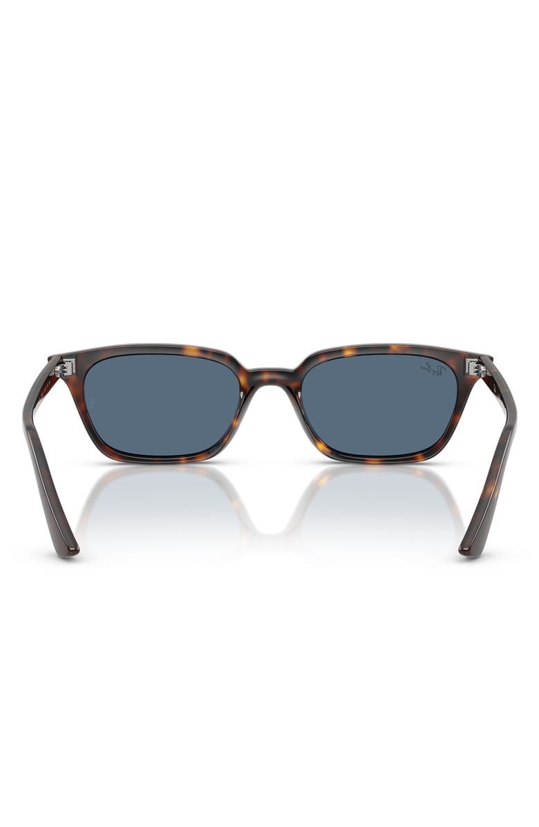 Ray-Ban 53mm Pillow Sunglasses, Alternate, color, Havana/ Dark Blue