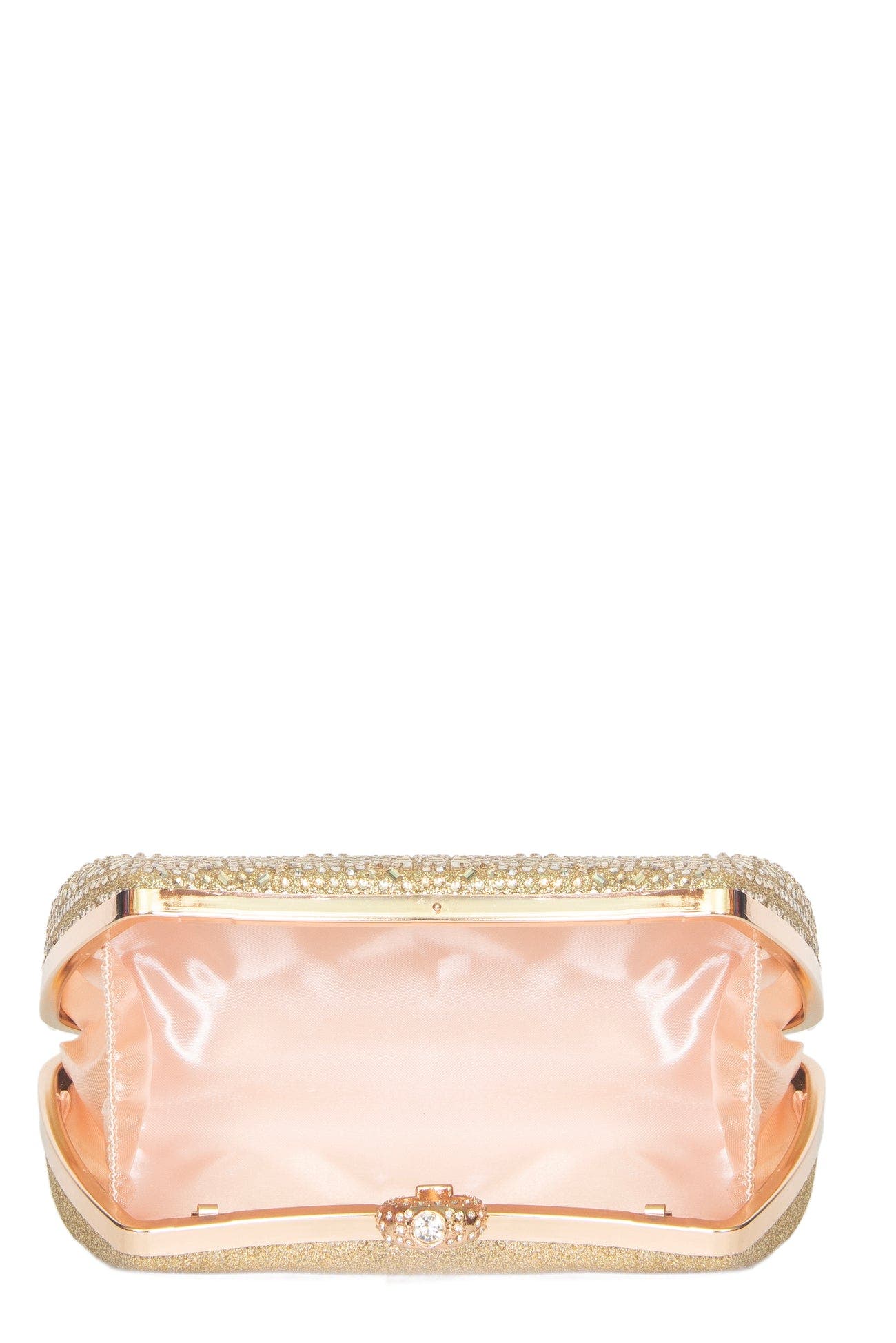 Lena Clutch, Alternate, color, GOLD