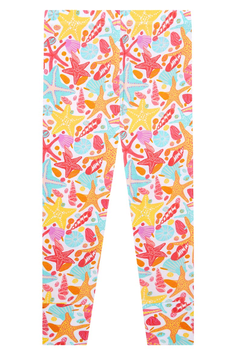 Kids' Sandy Fitted Two-Piece Pajamas, Alternate, color, OPEN WHITE