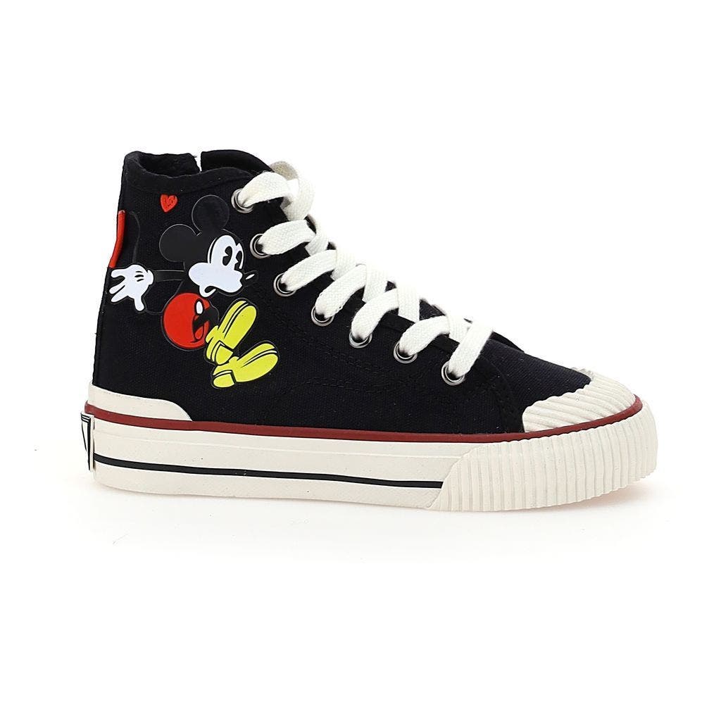 Master of Arts Mickey High Top Sneakers, Alternate, color, Black