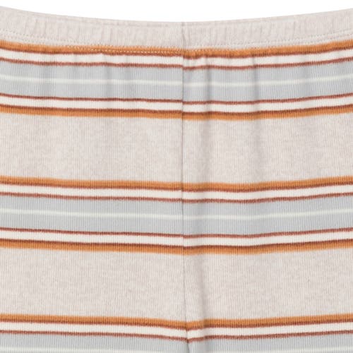 Shop Modern Moments™ By Gerber Hacci Pajama Top & Pant Set In Oatmeal Heather Stripe