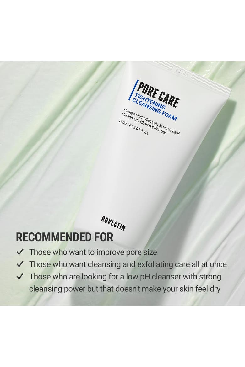 Pore Care Tightening Cleansing Foam, Alternate, color, 5.07 fl. oz