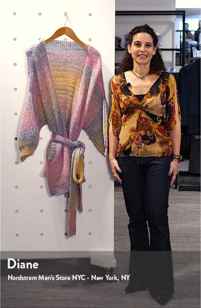 Brady Belted Cardigan, sales video thumbnail